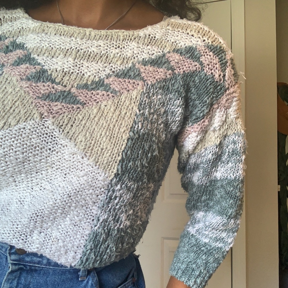 Hand Kintted Vintage sweater